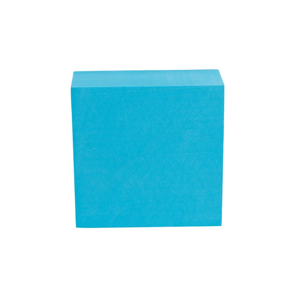 Geometric Foam Styling Props For Photography - Capri Blue 4 Pack