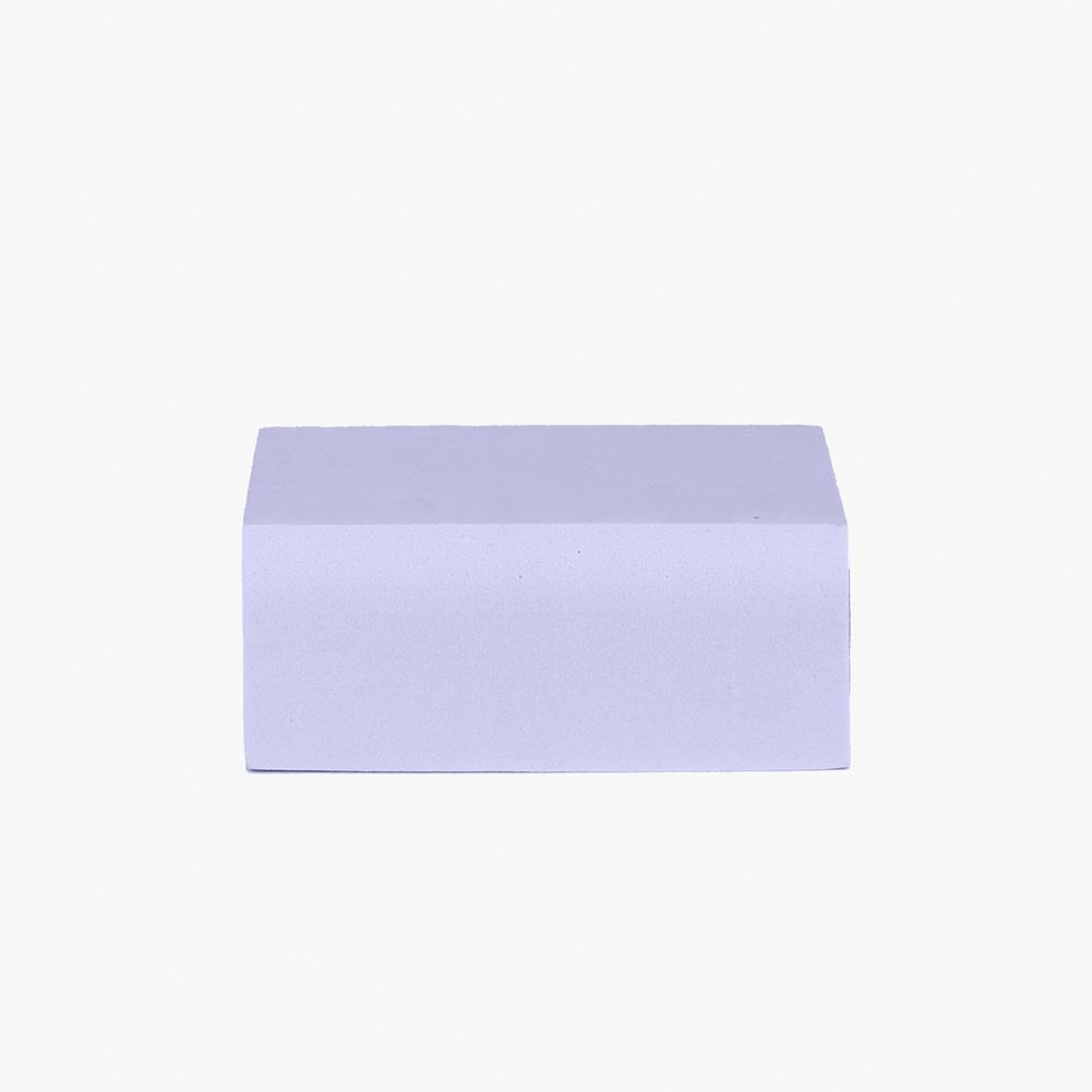 Geometric Foam Styling Props For Photography - Periwinkle Purple 4 Pack