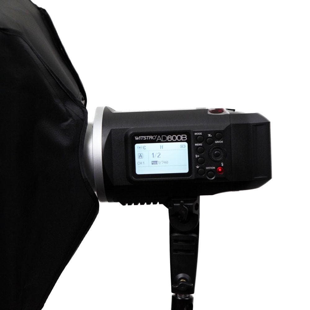 Godox 3 x AD600B Witstro TTL 2.4GHz Studio Flash Strobe Light & Stand Kit with X1 Trigger (Bowens)