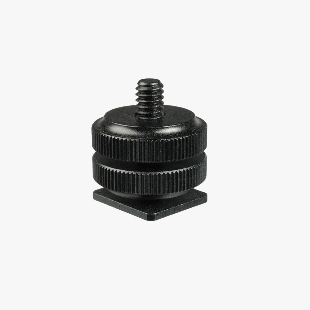 Hot Shoe to 1/4"-20 Male Post Adapter