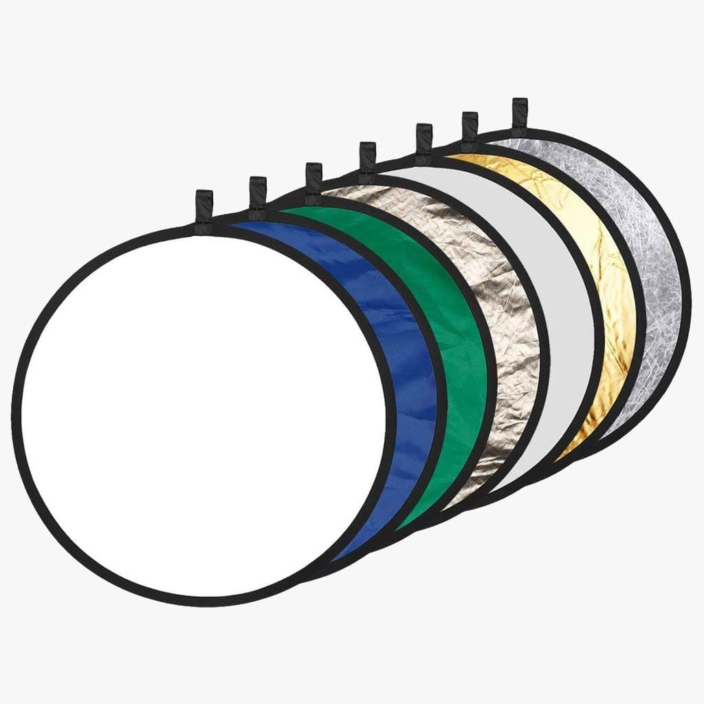 Multi 80cm Collapsible Photography Disc 7-in-1 Light Diffuser Reflector