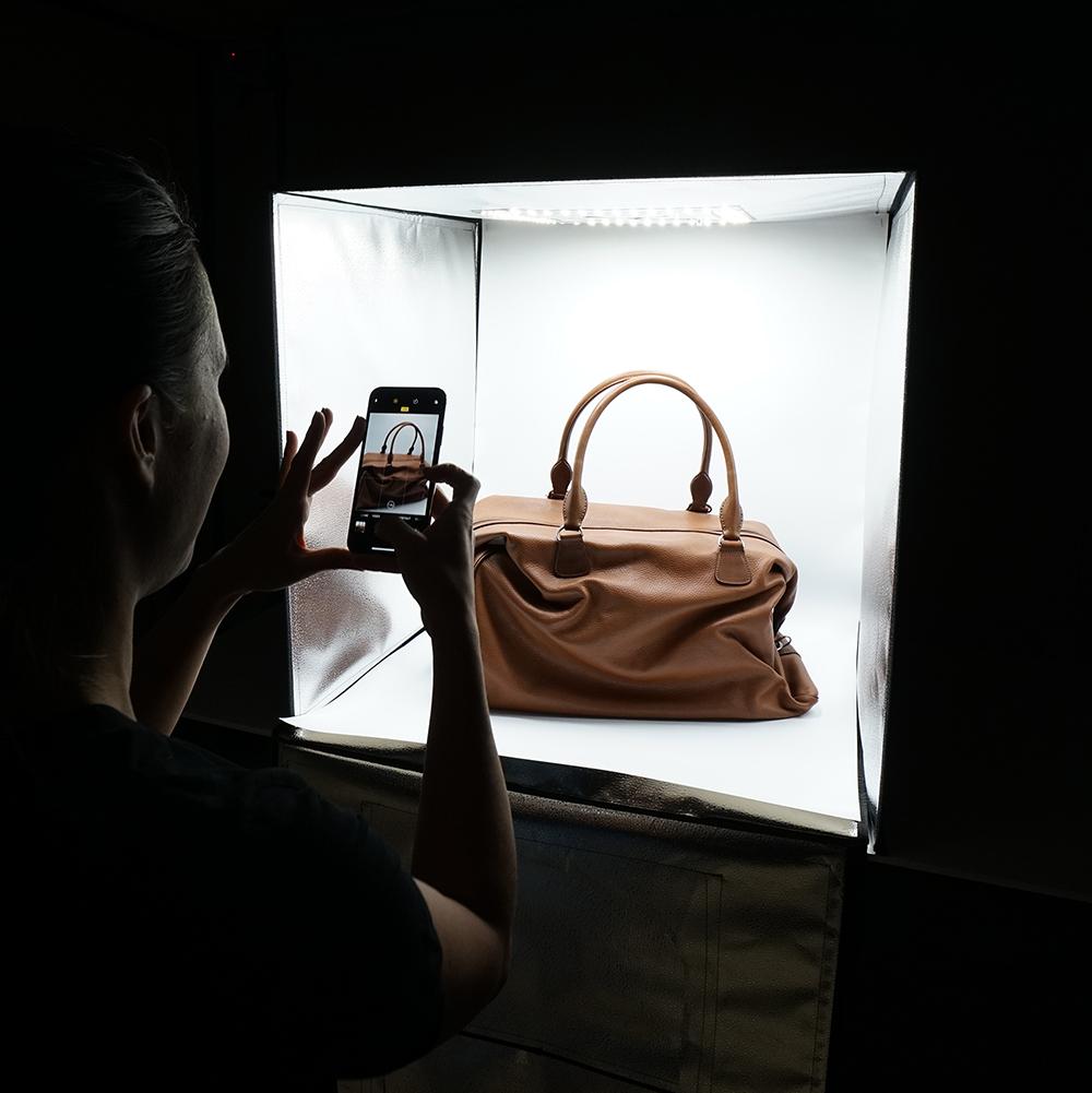 Tent 'STUDIO BUDDY' 31 Inch Foldable Product Photography LED Lighting Box