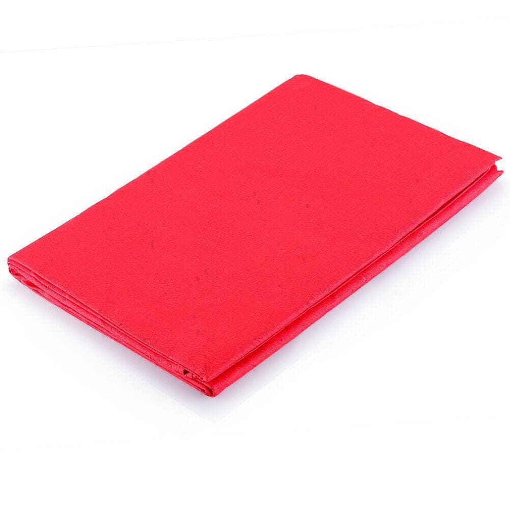 Solid Red 1.8 x 2.8M Cotton Muslin Backdrop