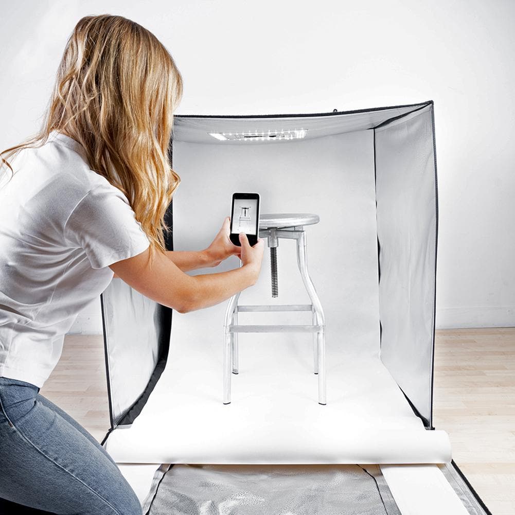 light tent for product photography 39" 'Studio Buddy' Product Photography LED Light Box