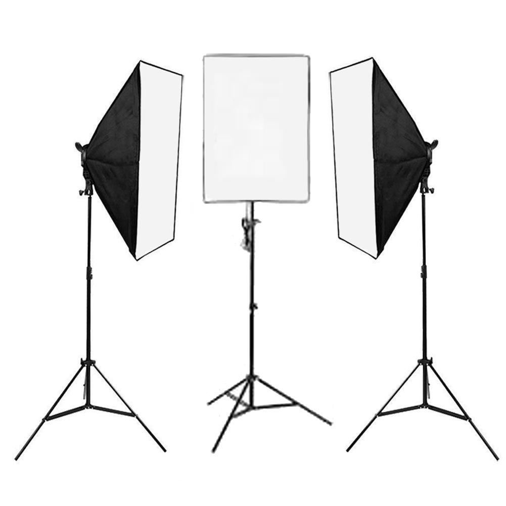 Triple 'Producer Pack' Double Rectangle Softbox Lighting Kit