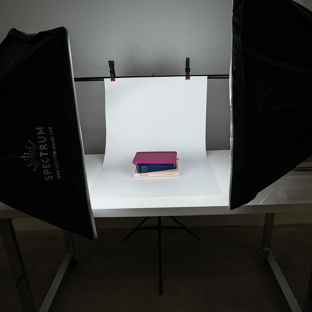 T Backdrop Stand (2M x 2M) with Pegs for Flat Lay and Small Backdrops - 3kg Load