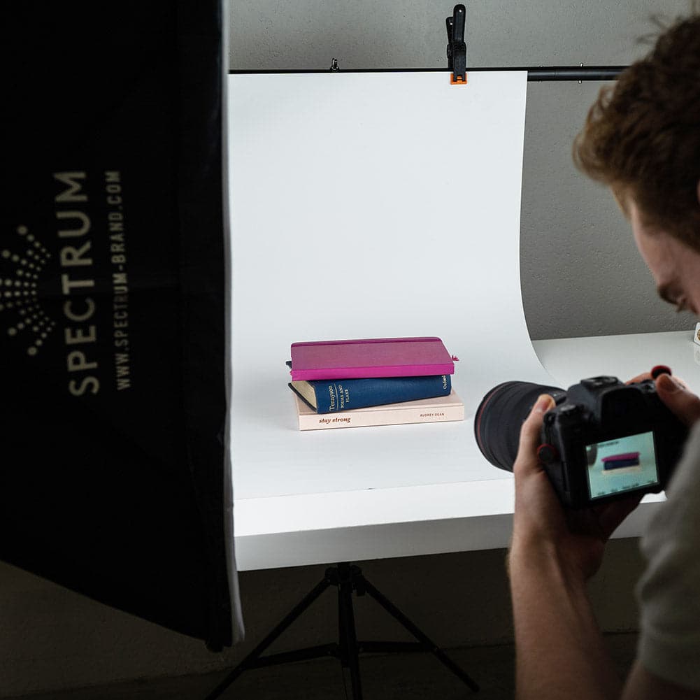 T Backdrop Stand (2M x 2M) with Pegs for Flat Lay and Small Backdrops - 3kg Load