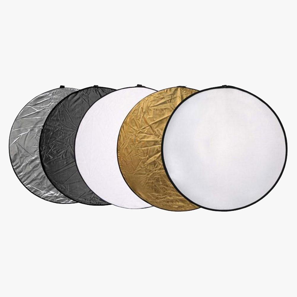 Multi Large 5-in-1 Photography Reflector Diffuser Disc (43"/110cm)