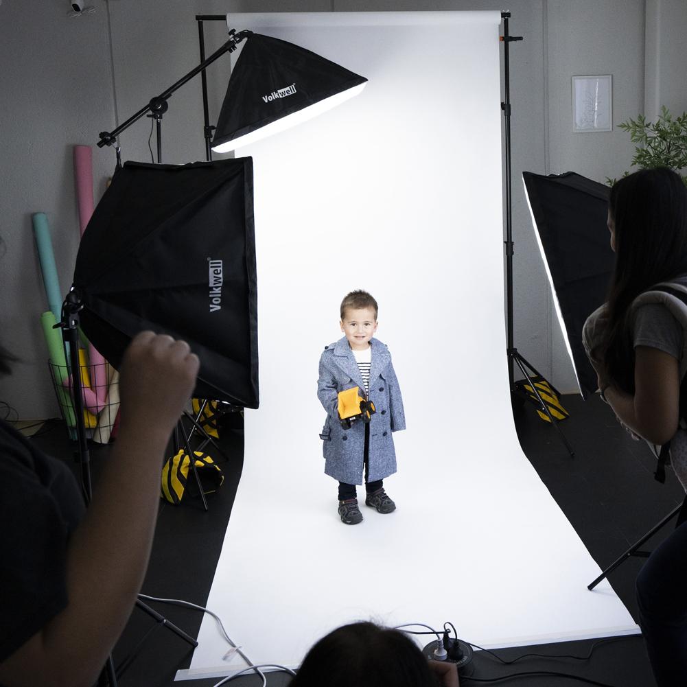 Marshmallow White Paper Roll Photography Studio Backdrop Half Length (1.36 x 10M)