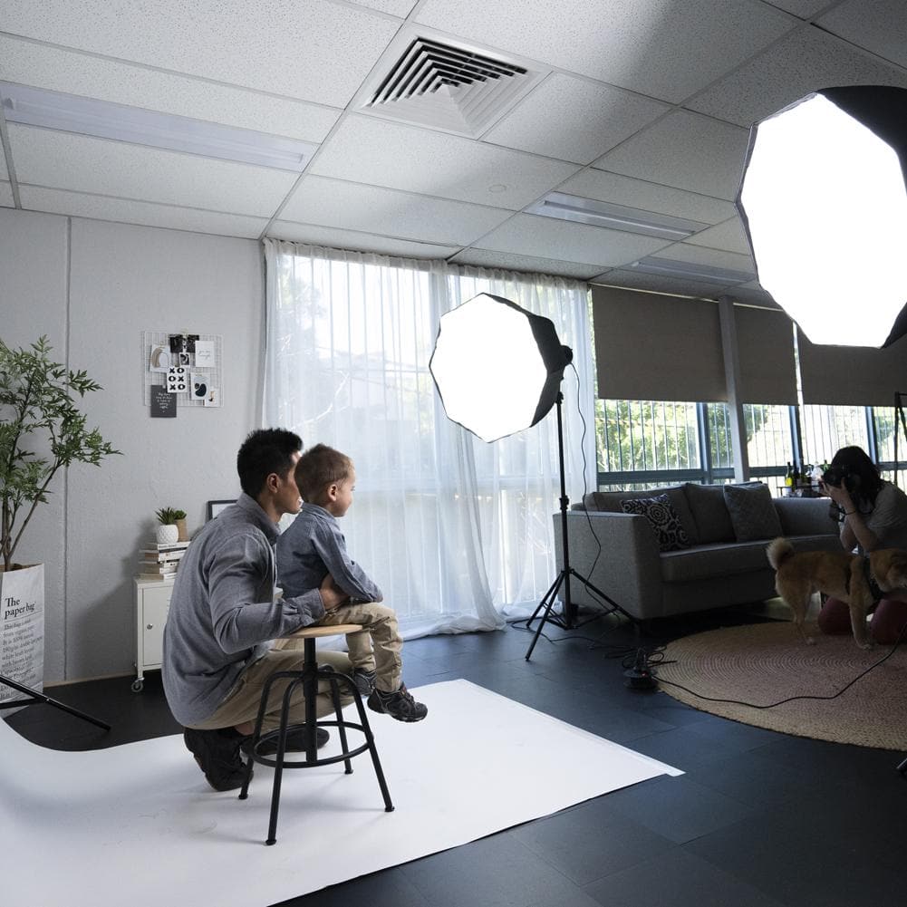 DUO 'S-Beam 150' LED Softbox Advanced Fashion Lookbook Lighting Kit - Spectrum-PRO - Bundle