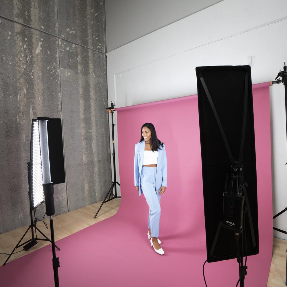 Paper Roll Photography Studio Backdrop Full Length (2.7 x 10M) - Very Berry Pink