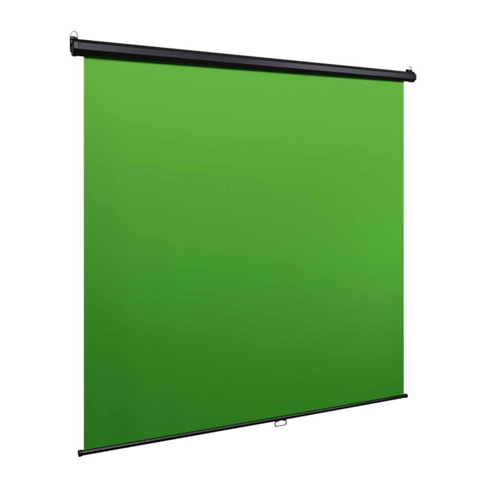 'Instant Studio' Mountable Pull Down Backdrop Screen- Chroma Key Green