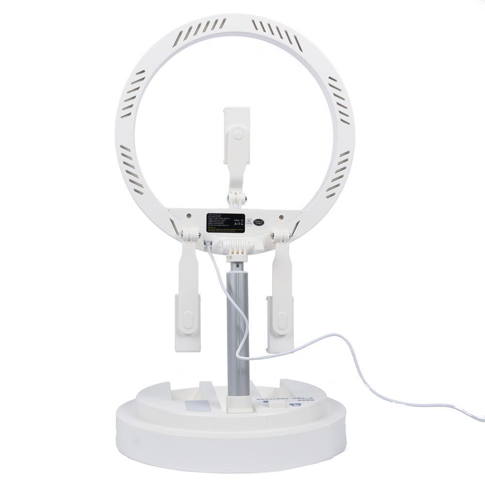 NiceFoto Foldable LED 12" Ring Light (3200K/5600K/6500K) (DEMO STOCK)