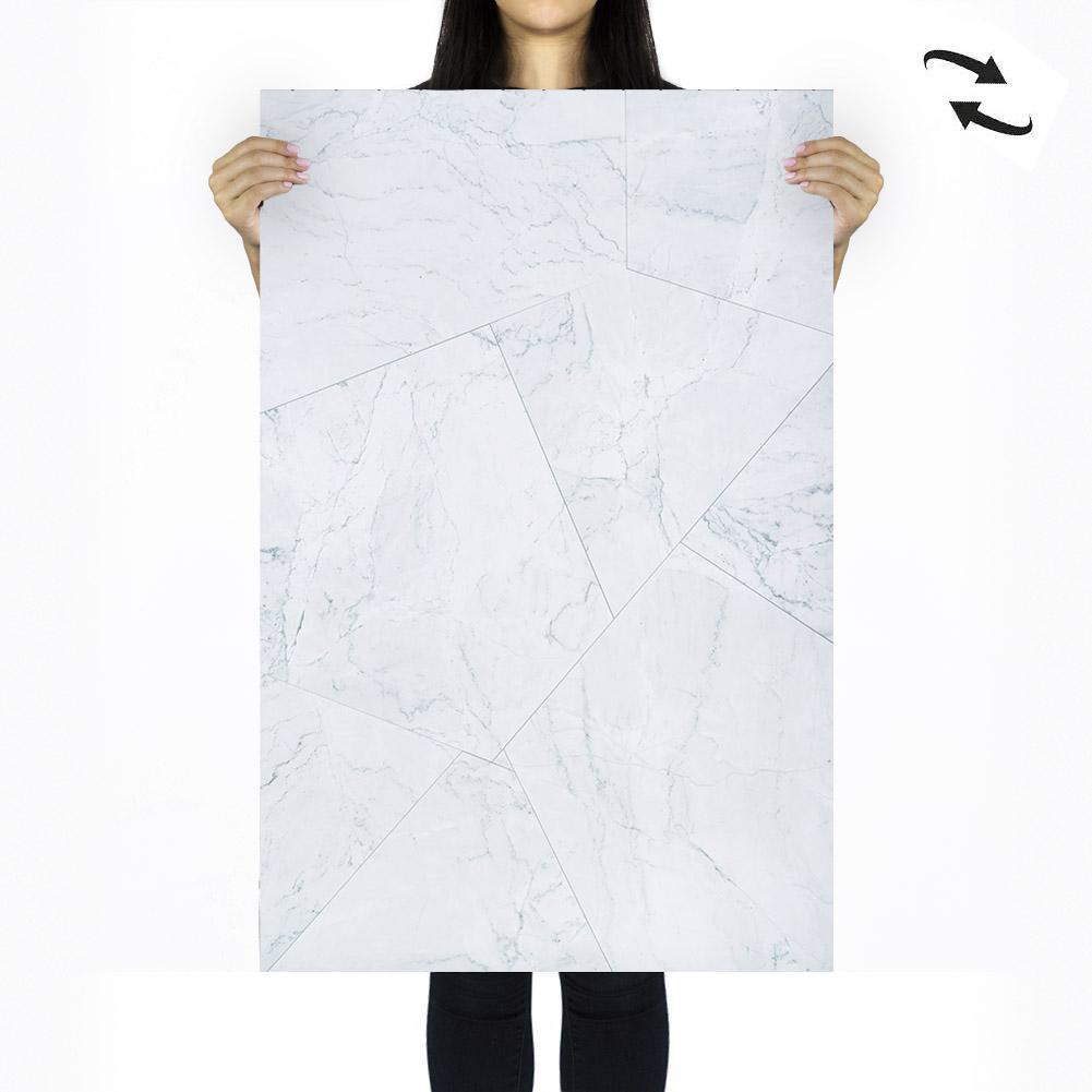 Flat Lay Instagram Backdrop - 'Paddington' Black Marble (56cm x 87cm)