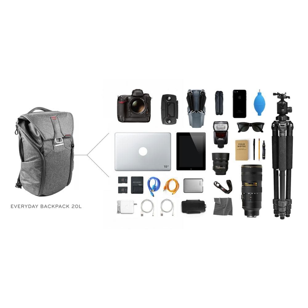Peak Design Everyday Camera Backpack 20L - Charcoal