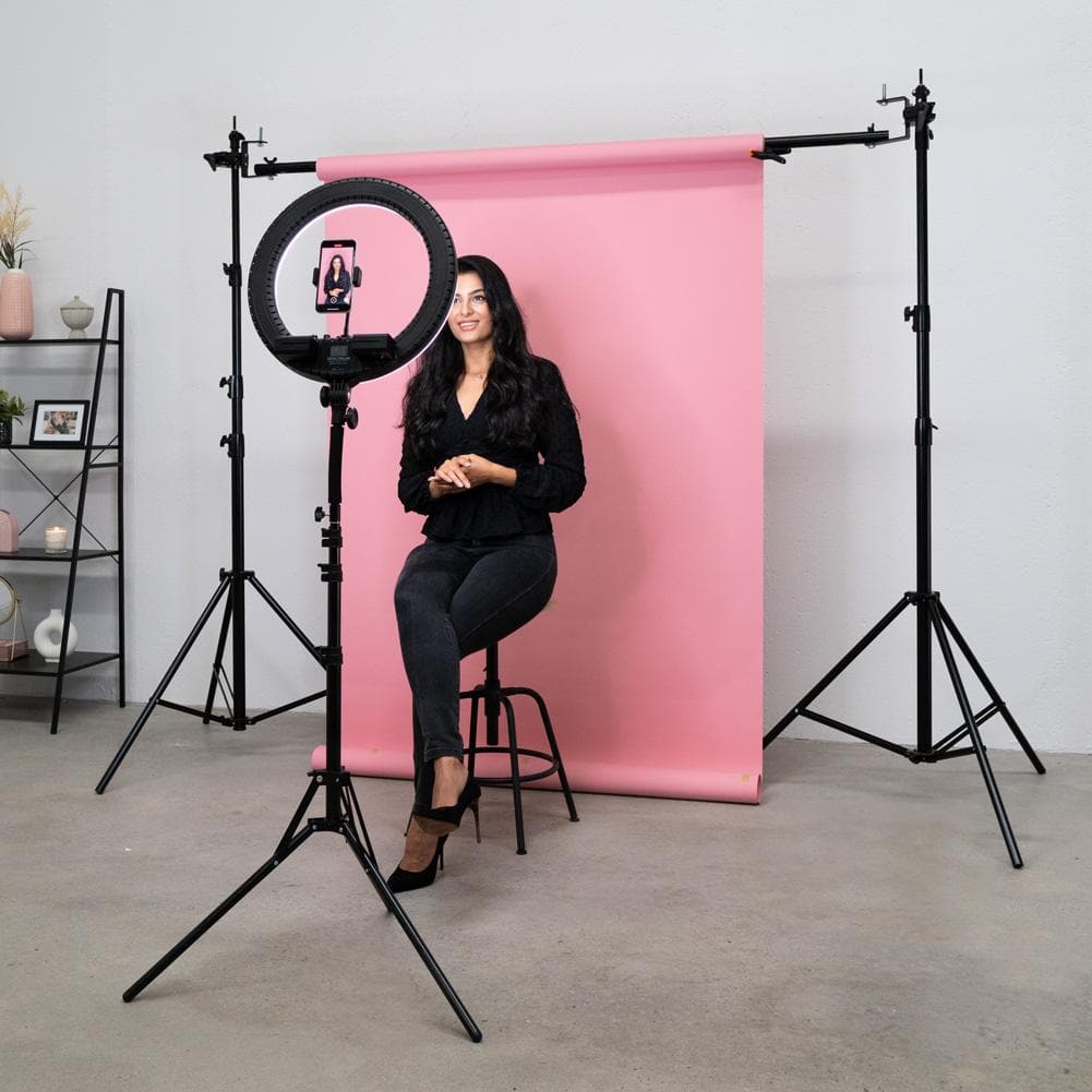 Professional 18" Ring Light LED Portable Diva - Diamond Luxe III