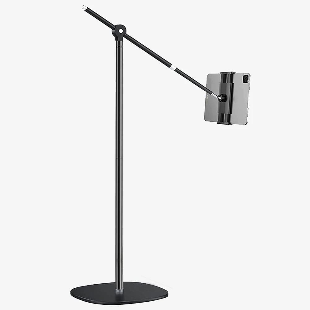 Spectrum Black 'Presentation Buddy' iPad Tablet iPhone Smart Phone Holder Mount Heavy Duty Floor Stand