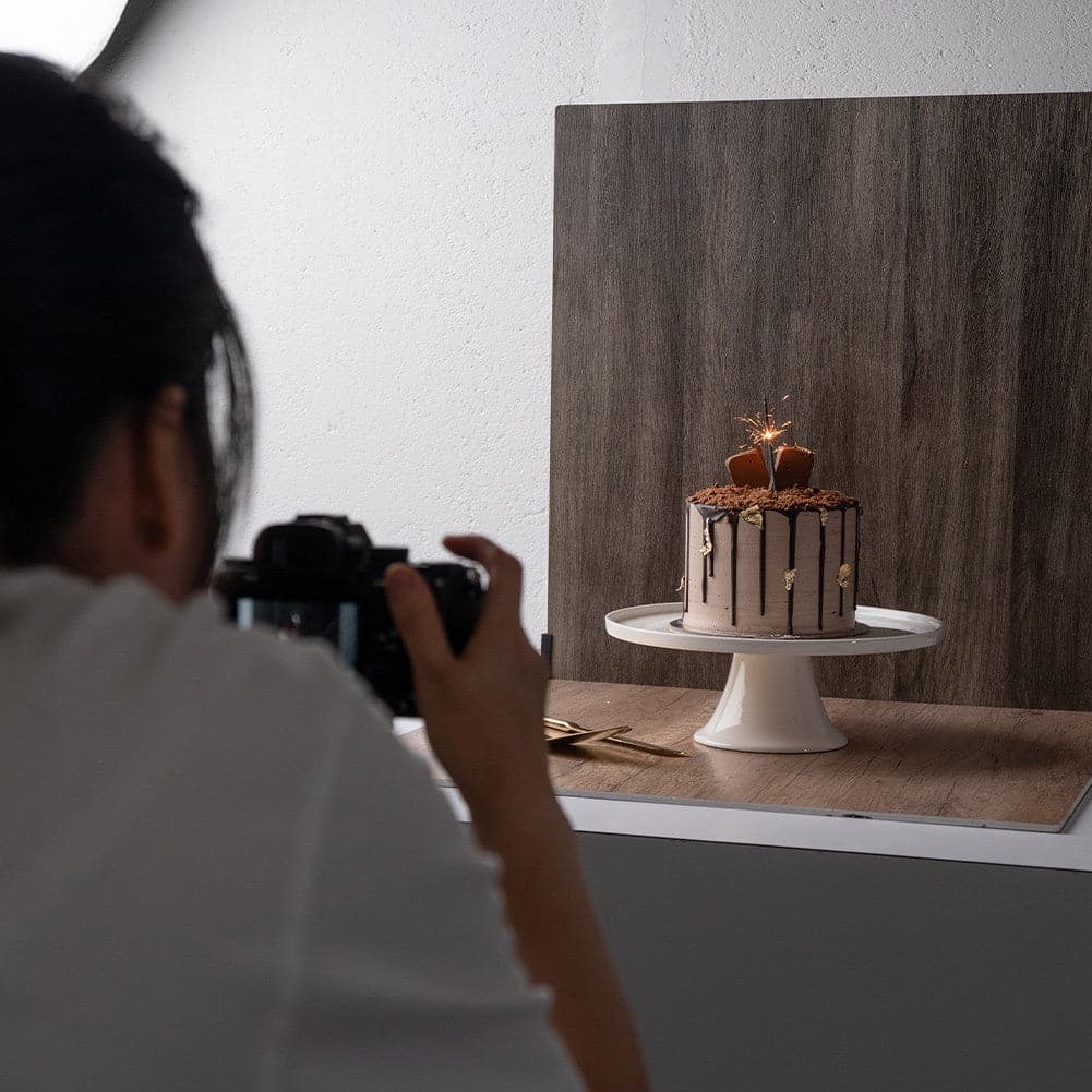 ProBoards Flat Lay Photography Rigid Wooden Backdrop - Bowral (60cm x 60cm)