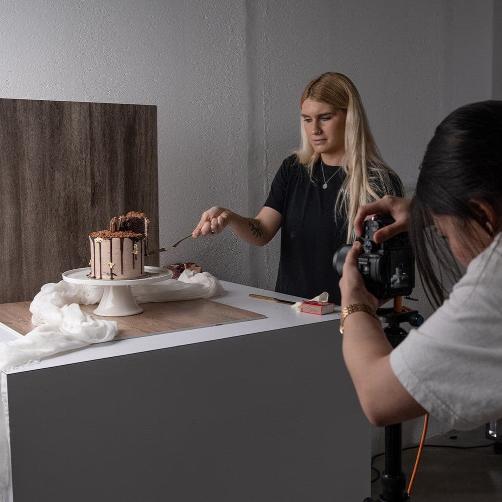 ProBoards Flat Lay Photography Rigid Wooden Backdrop - Bowral (60cm x 60cm)