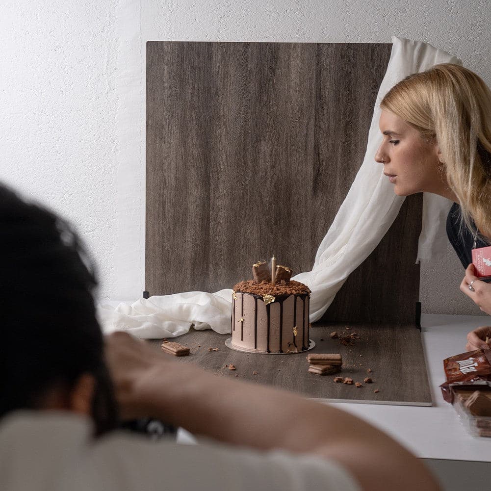 ProBoards Flat Lay Photography Rigid Wooden Backdrop - Bowral (60cm x 60cm)