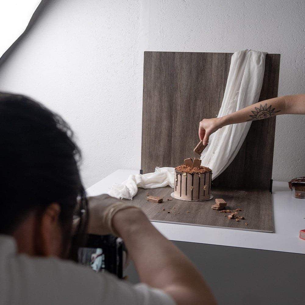 ProBoards Flat Lay Photography Rigid Wooden Backdrop - Bowral (60cm x 60cm)
