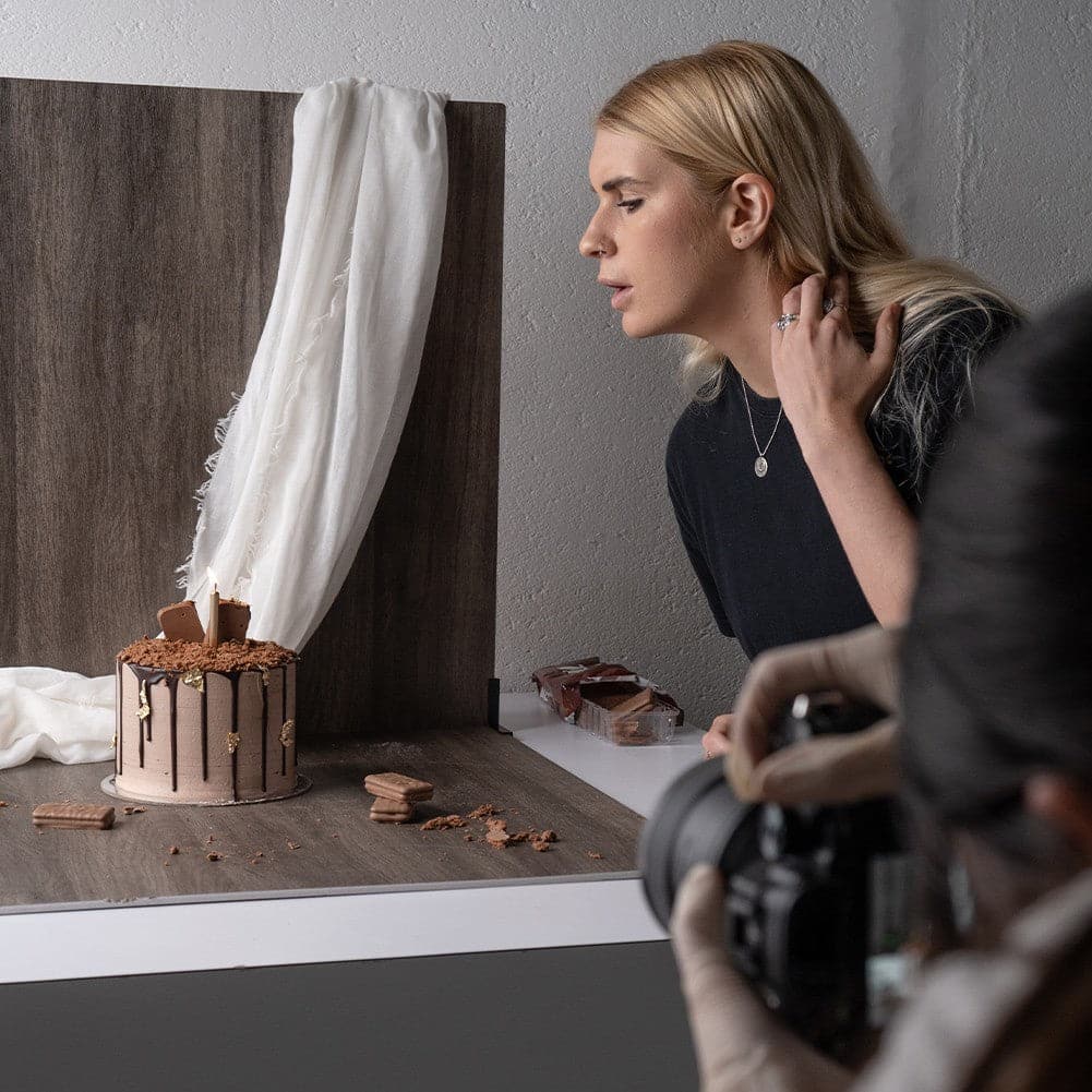 ProBoards Flat Lay Photography Rigid Wooden Backdrop - Bowral (60cm x 60cm)