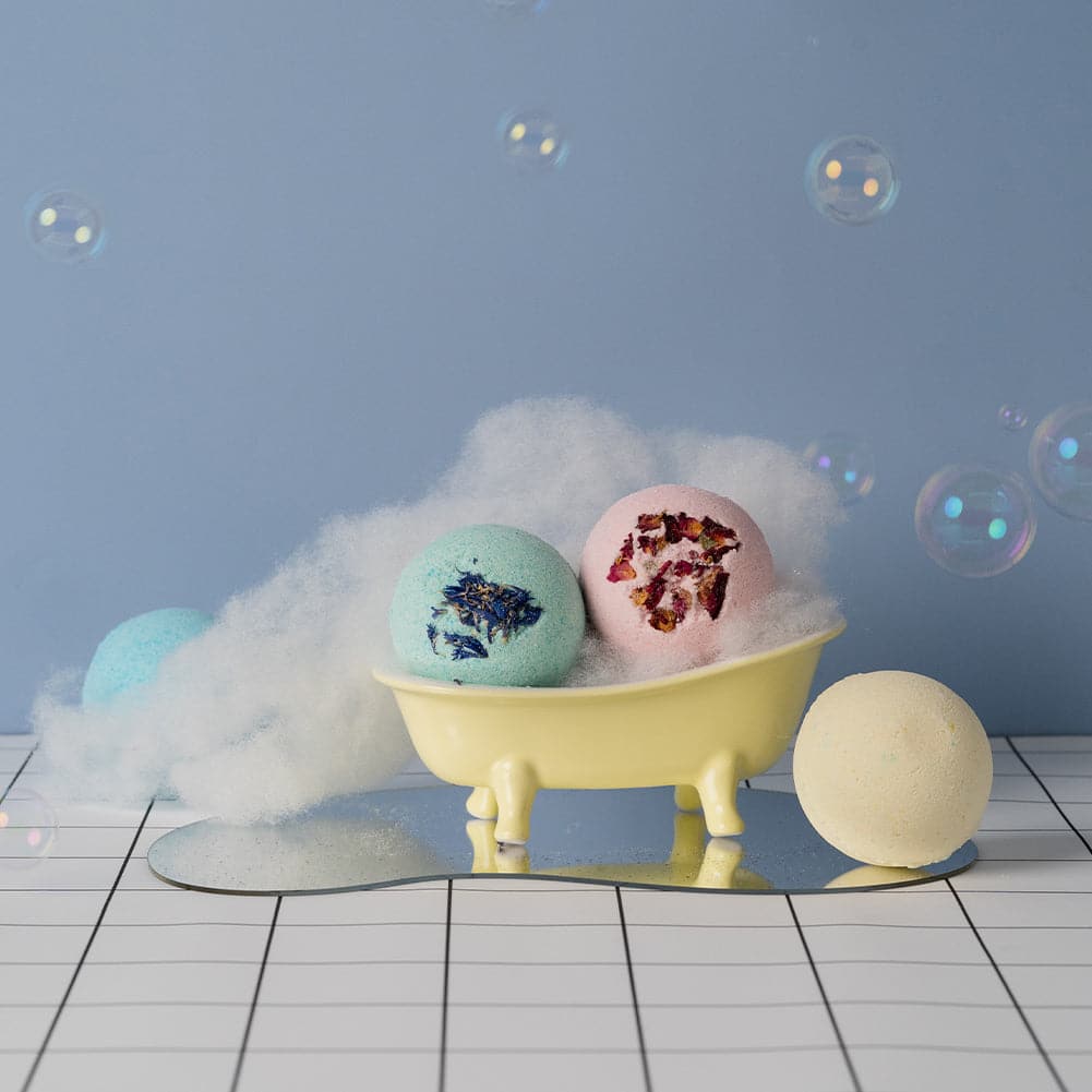 Flat Lay Instagram Backdrop - 'Newtown' Black & White Grid (56cm x 87cm)