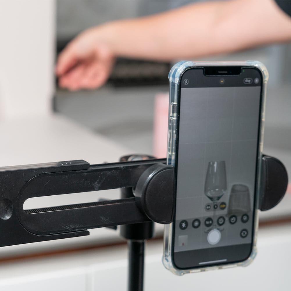 Professional Tablet/Phone Bracket with Light Stand Kit - Bundle