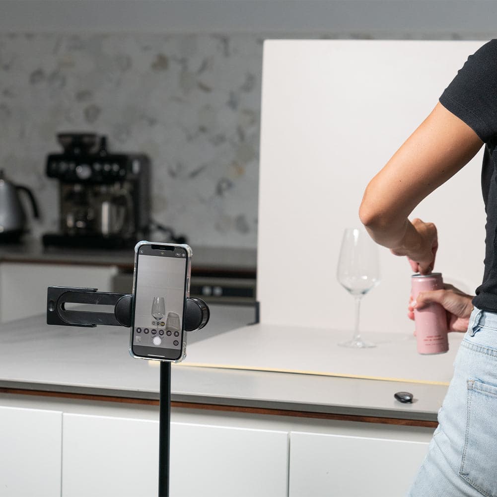 Professional Tablet/Phone Bracket with Light Stand Kit - Bundle