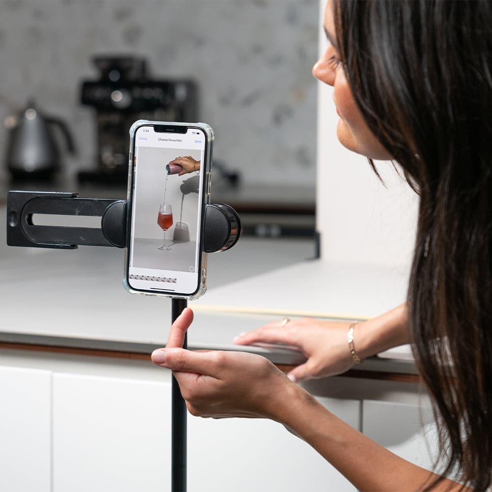 Professional Tablet/Phone Bracket with Light Stand Kit - Bundle