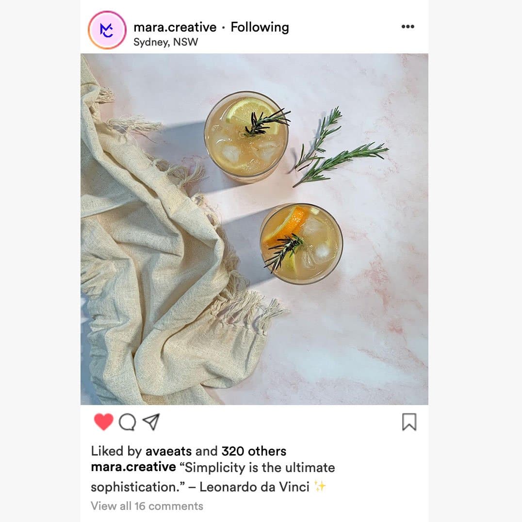 Flat Lay Instagram Backdrop - 'Queensland' Pink Marble (56cm x 87cm)