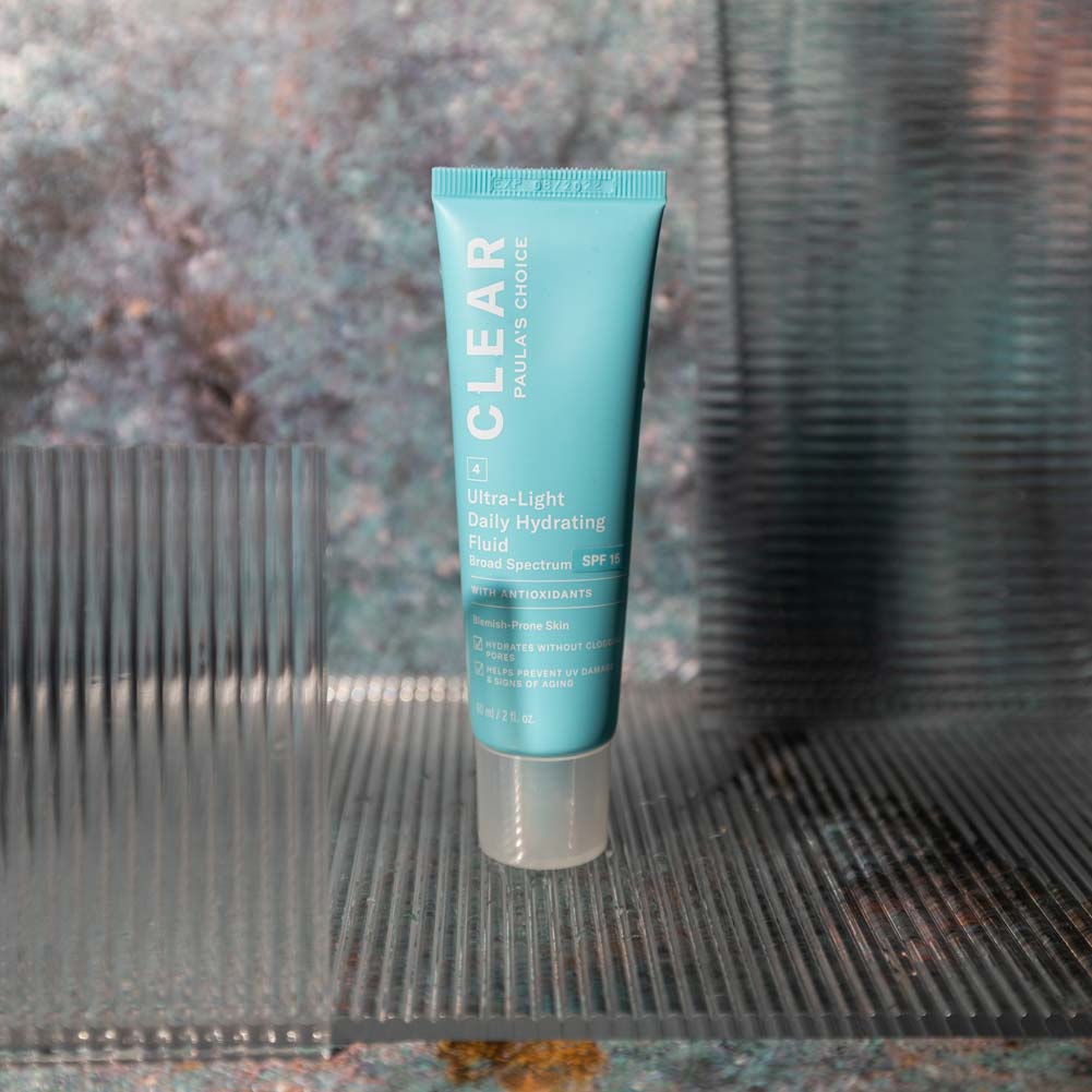 Ribbed Transparent Acrylic Sheet Styling Prop 29cm x 18cm (6mm thickness)