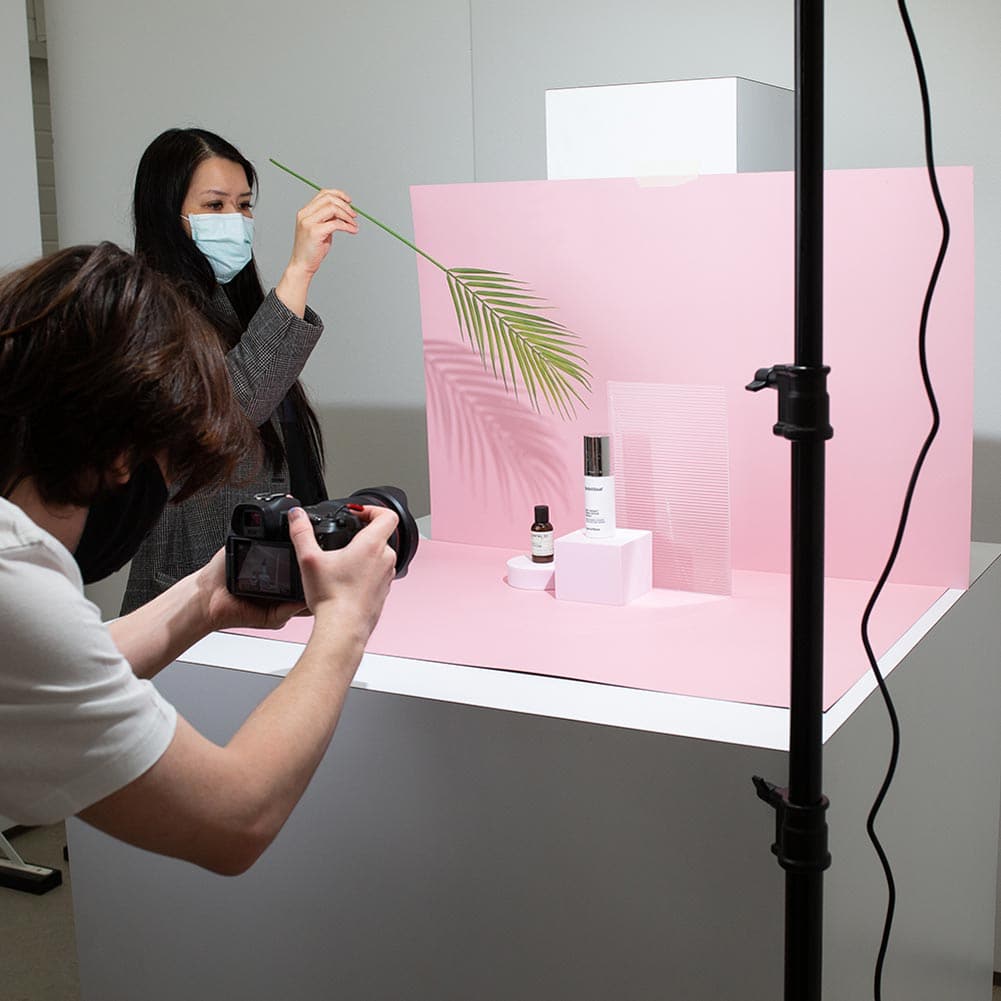 Ribbed Transparent Acrylic Sheet Styling Prop 29cm x 18cm (6mm thickness)