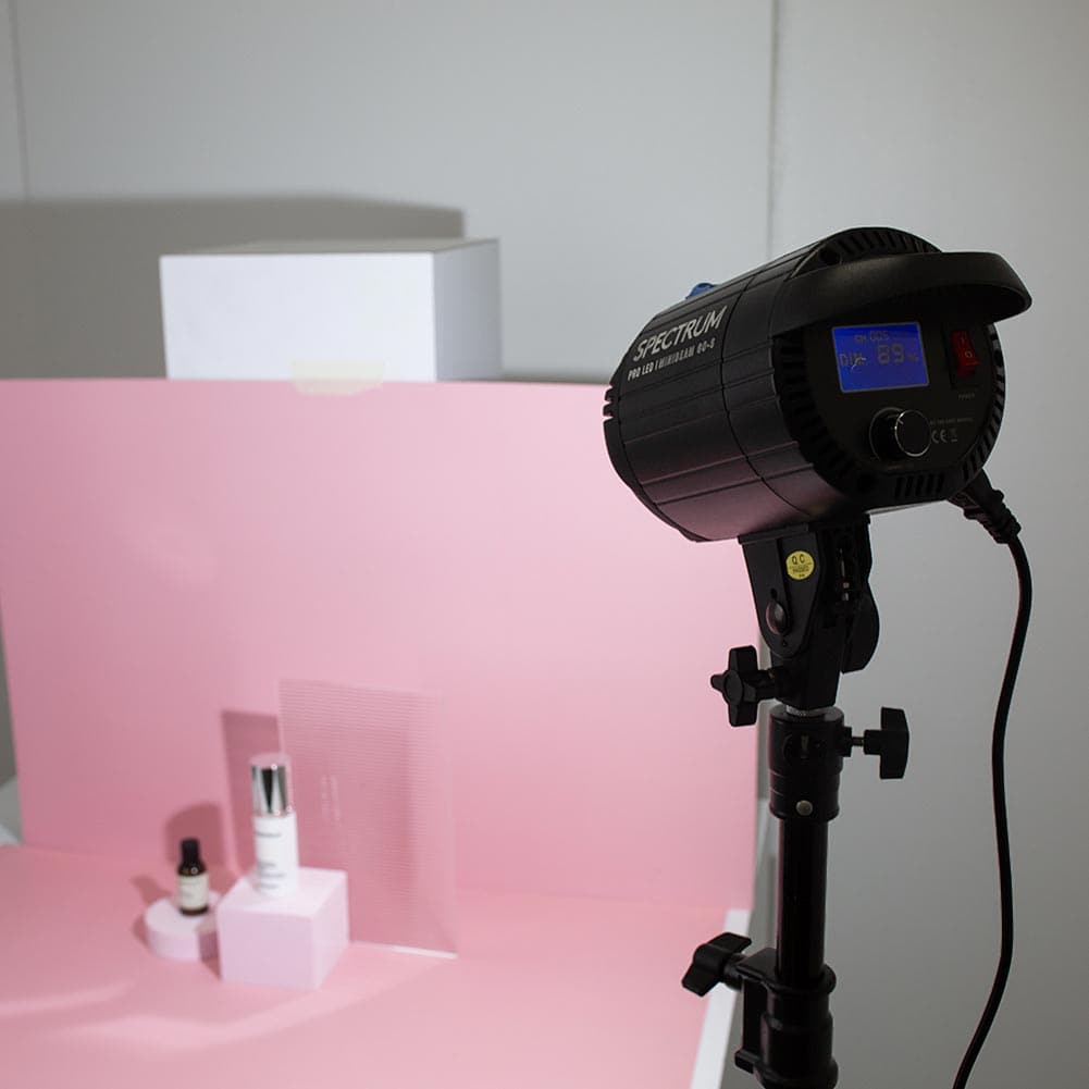 Ribbed Transparent Acrylic Sheet Styling Prop 29cm x 18cm (6mm thickness)