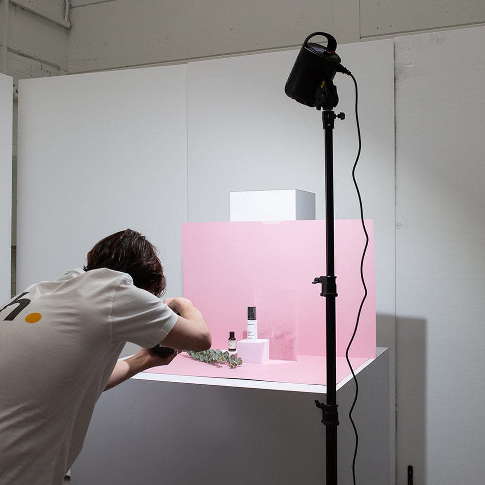 Ribbed Transparent Acrylic Sheet Styling Prop 29cm x 18cm (6mm thickness)