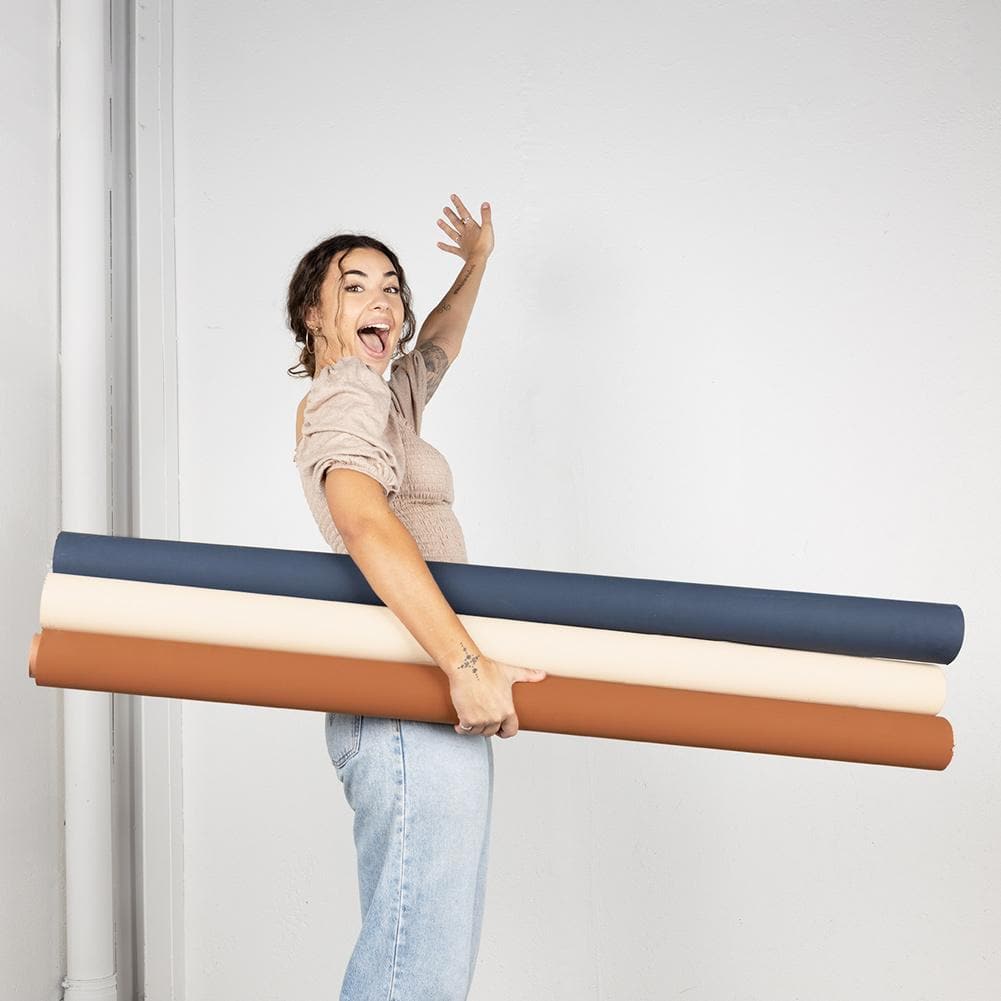 'Rustic Mood' Collection Half Width Photography Studio Paper Backdrop Set (1.36 x 10M)