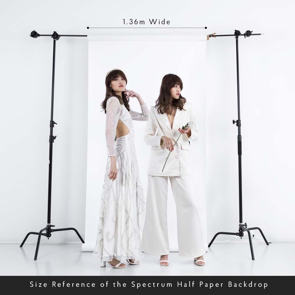 'Rustic Mood' Collection Half Width Photography Studio Paper Backdrop Set (1.36 x 10M)