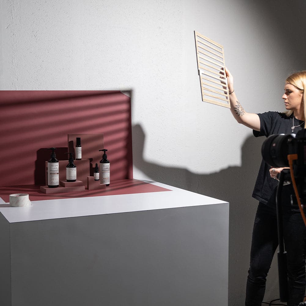 'Shadow Creator' Faux Venetian Blind Photography Styling Prop