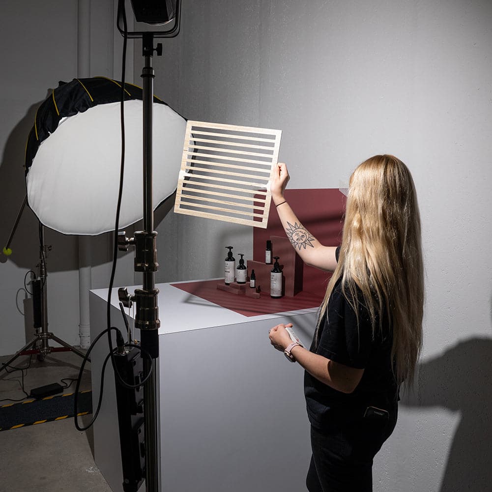 'Shadow Creator' Faux Venetian Blind Photography Styling Prop