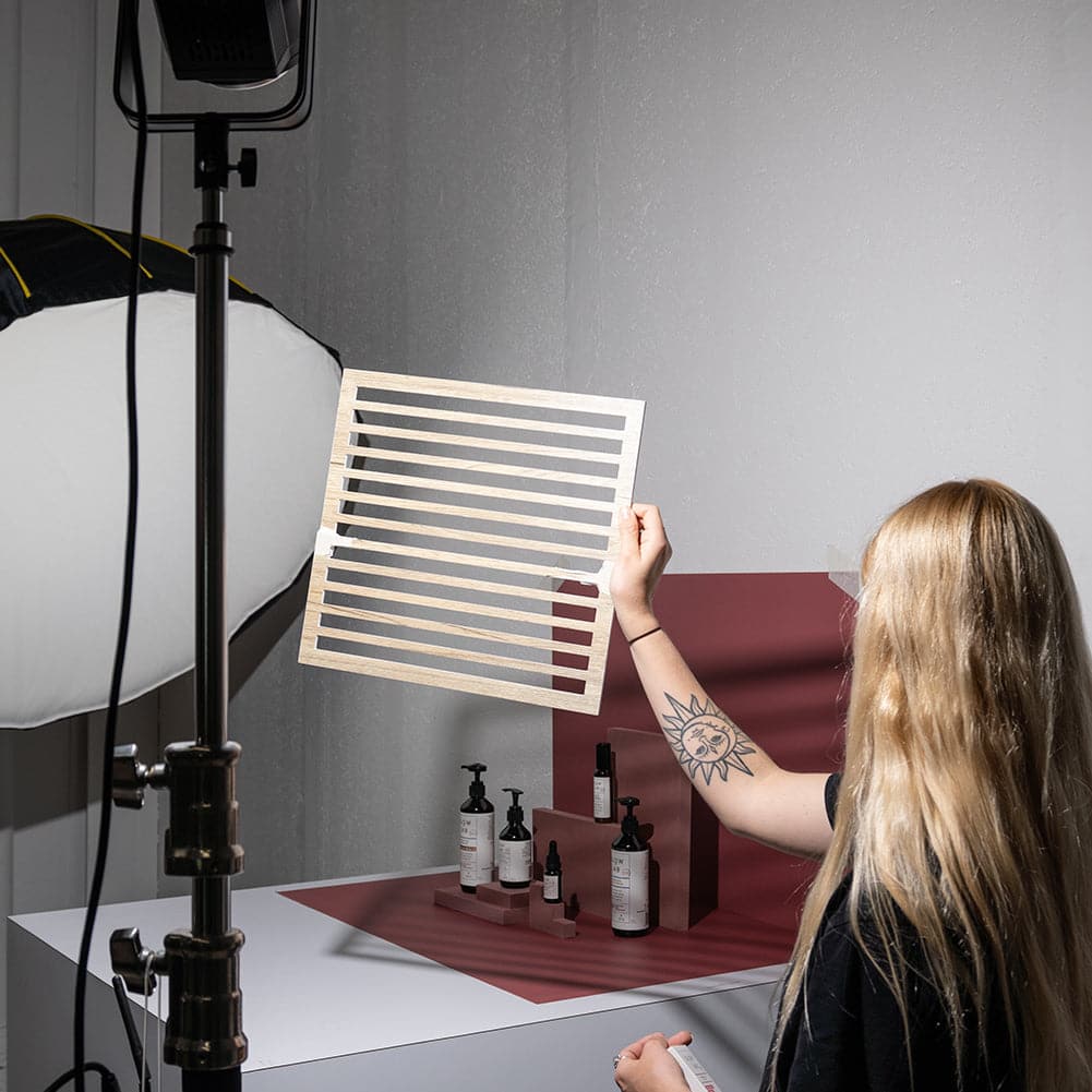 'Shadow Creator' Faux Venetian Blind Photography Styling Prop