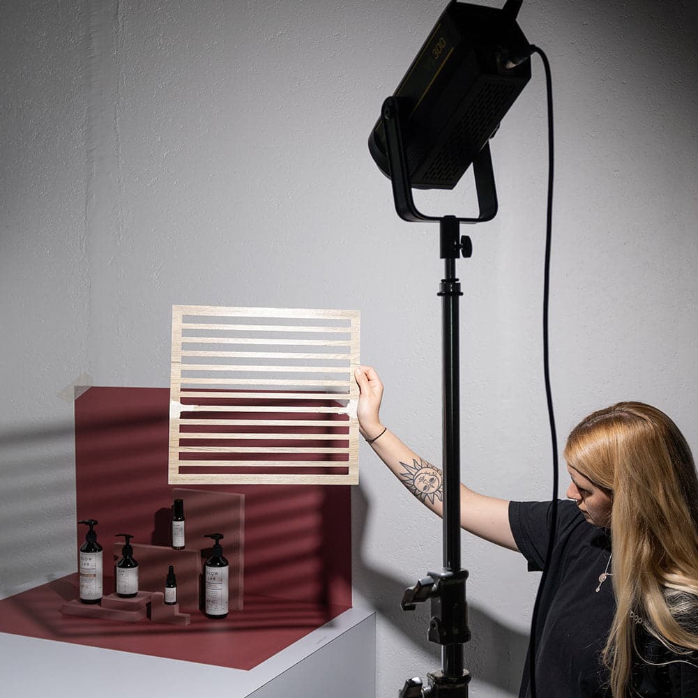 'Shadow Creator' Faux Venetian Blind Photography Styling Prop