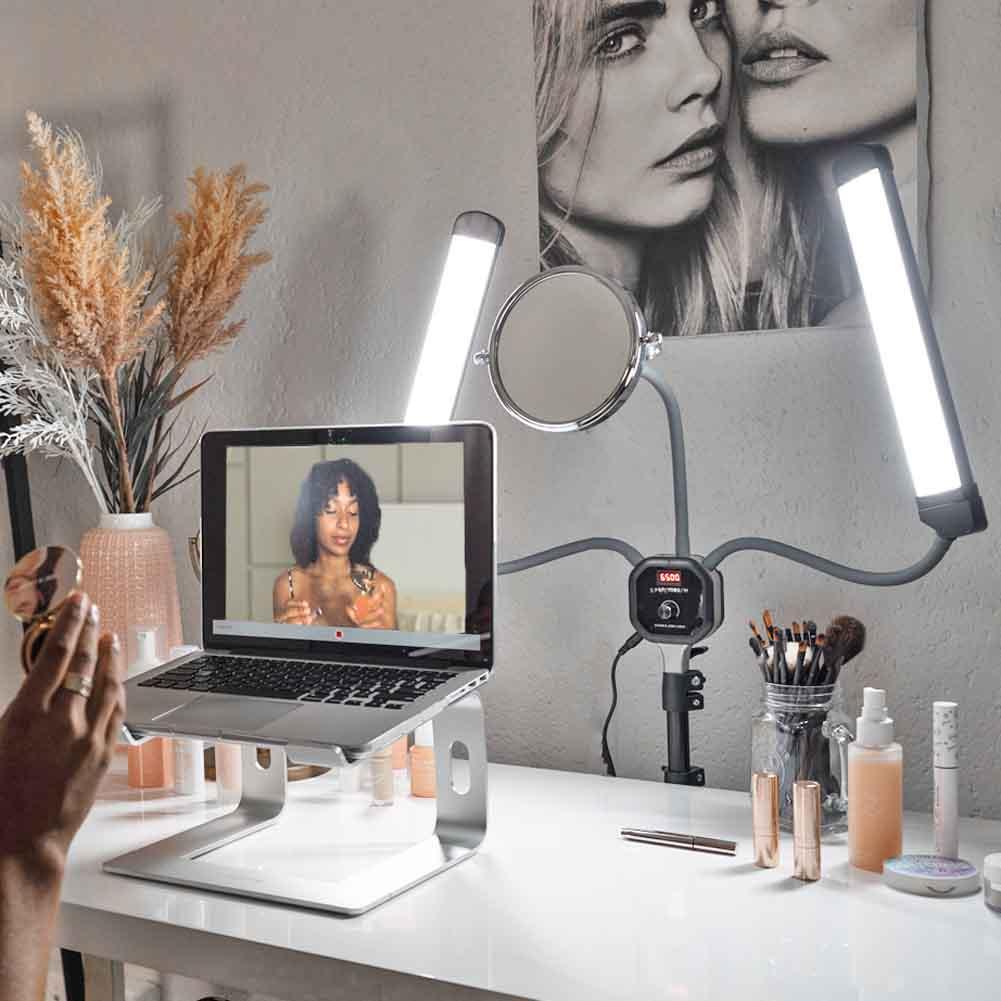 Spectrum "ALLURELITE" Lash and Brow Specialist Pro Beauty LED Industry Duo Lighting Kit (DEMO STOCK)