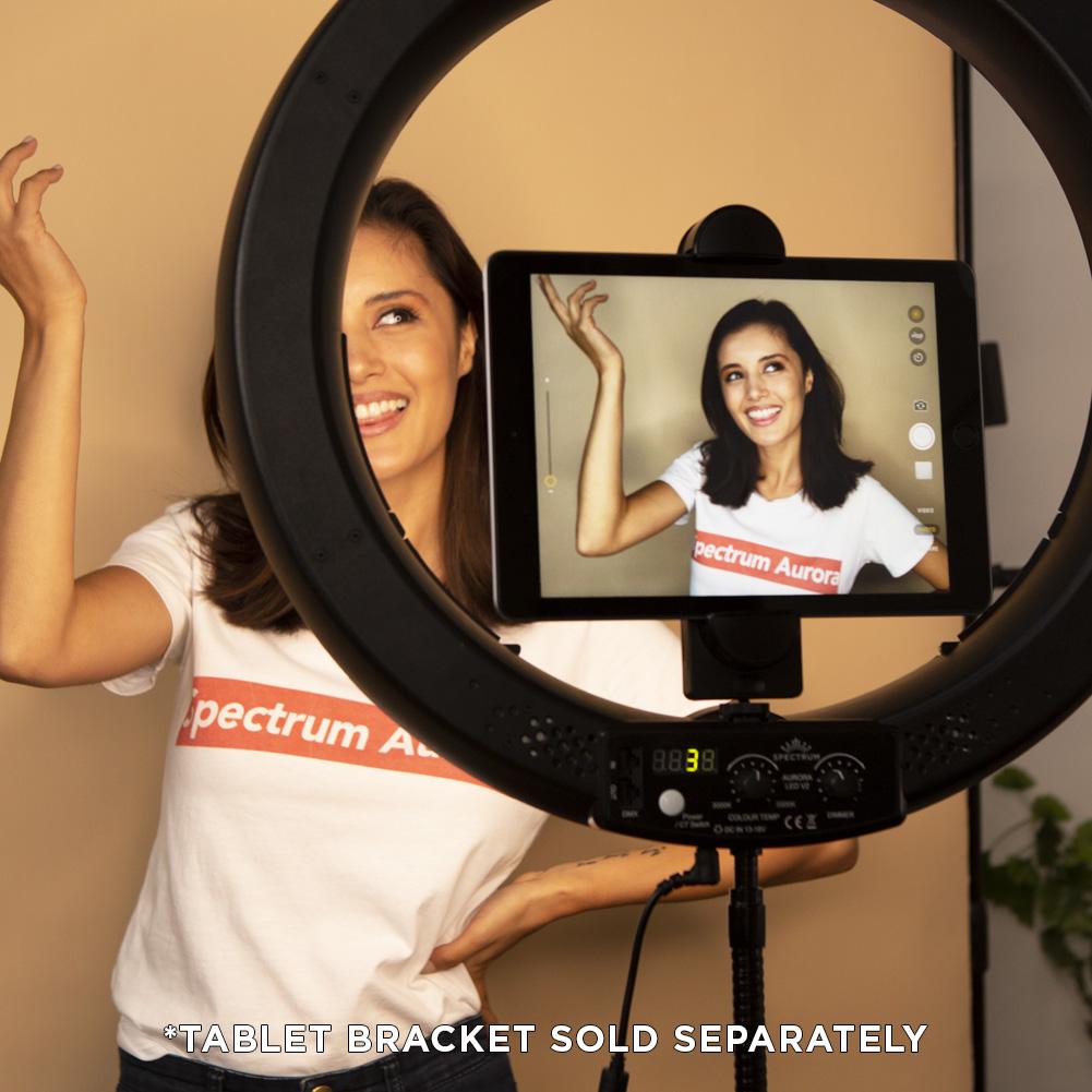 19" LED Ring Light - Gold Luxe II