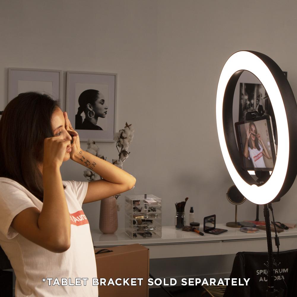 19" LED Ring Light - Gold Luxe II