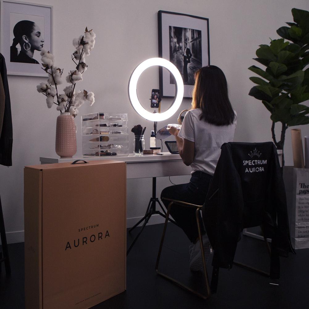 19" LED Ring Light - Gold Luxe II