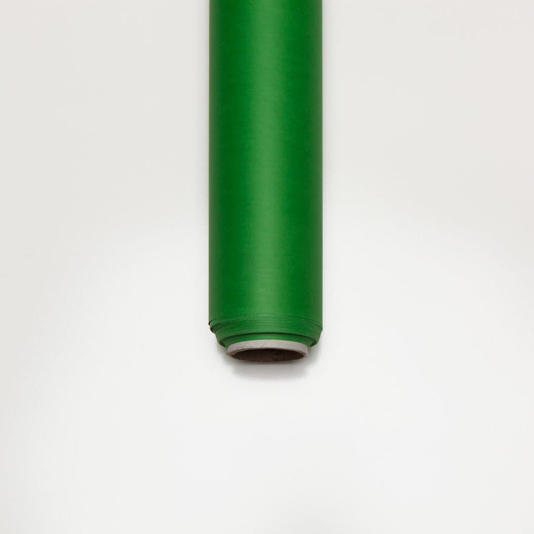 Spectrum Paper Roll Photography Studio Backdrop Half Width (1.36m x 9.7m) - Chroma Key Green (DEMO STOCK)