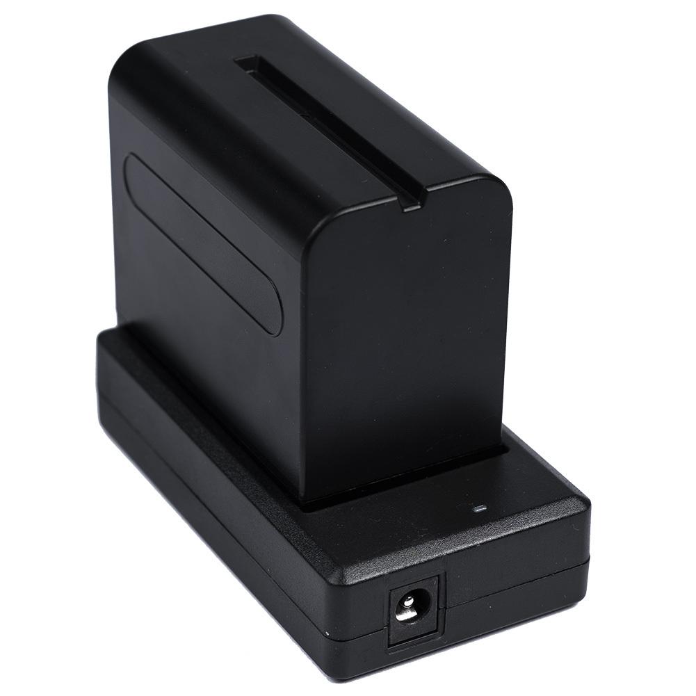 Spectrum Crystal Luxe Single Fast Charger with Sony NP-F970 Battery