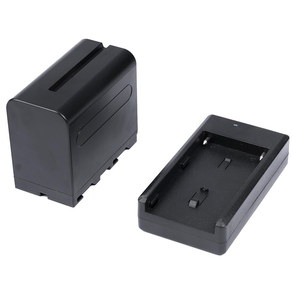 Spectrum Crystal Luxe Single Fast Charger with Sony NP-F970 Battery