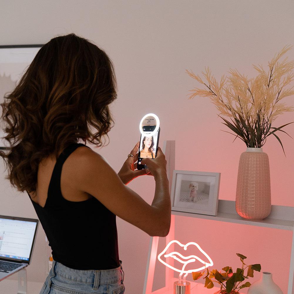 4" Selfie Phone Ring Light - Spectrum Firefly