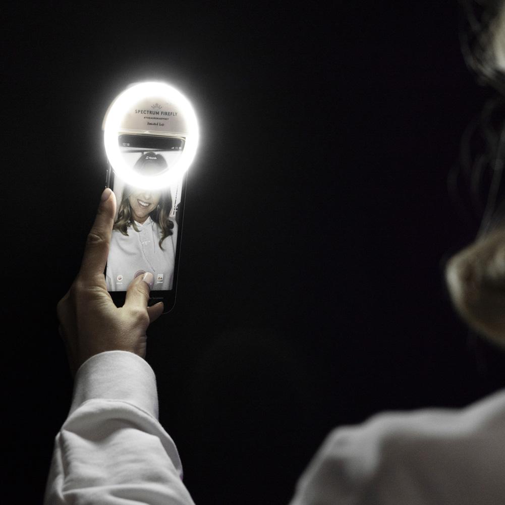 Selfie Phone Ring Light Diamond-Luxe Firefly (I)